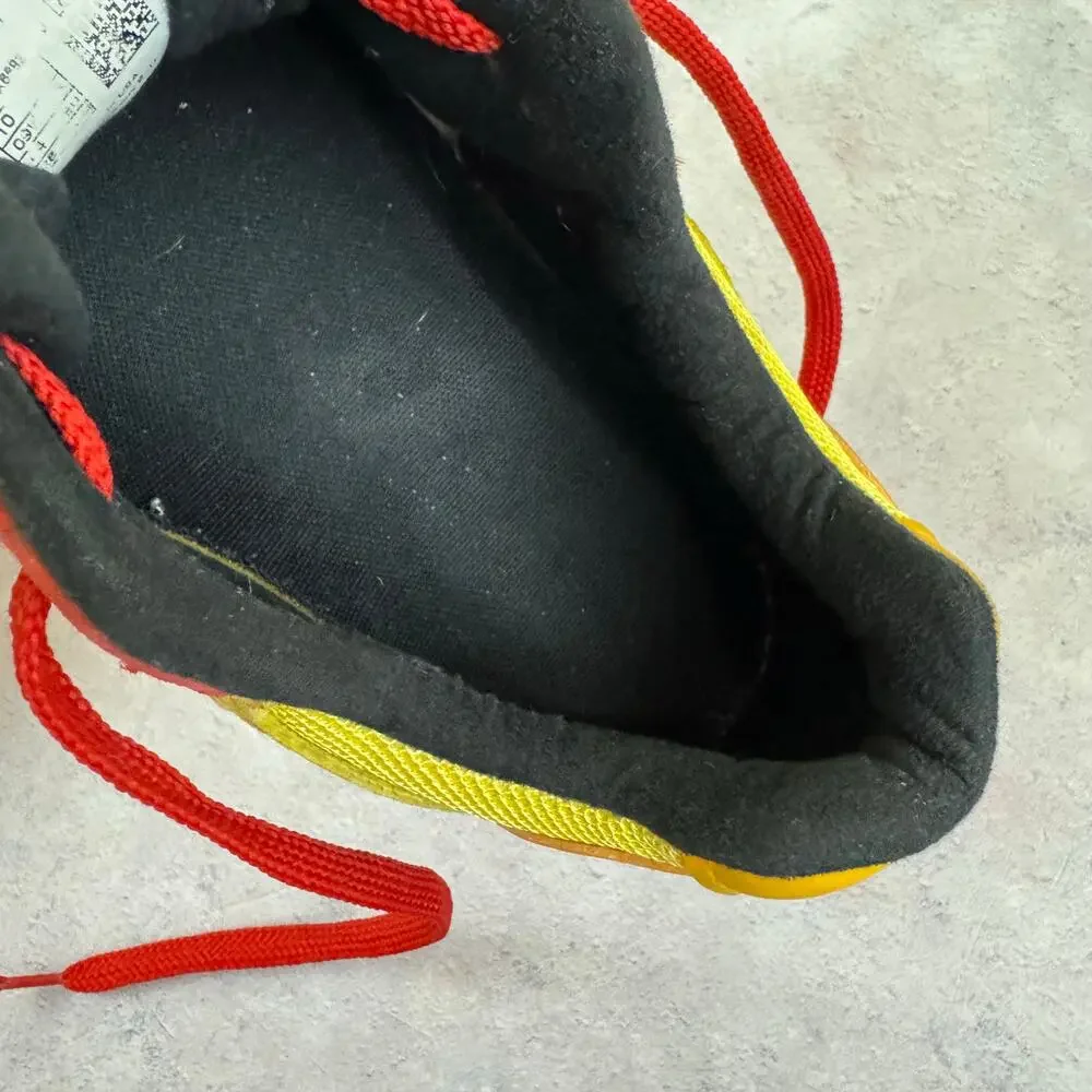 New Balance 992 Atomic Yellow Red Black Size 10 Made In USA M992DM